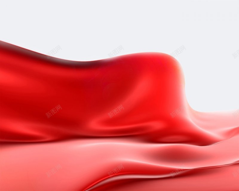 红色丝绸PSD分层PSD中国16网丝绸丝带布料jpg设计背景_88icon https://88icon.com 丝绸丝带布料