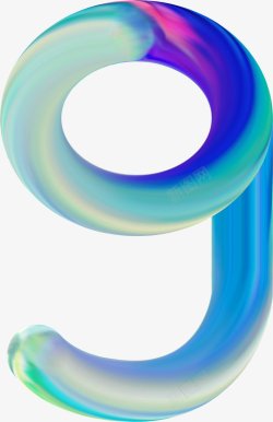 NEONFONT9透明超高分辨率膏体艺术字笔刷素材