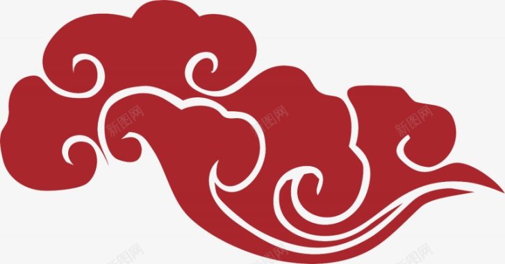 毛衣纹理中国风祥云图标中式欧式花纹底纹边框纹理图标