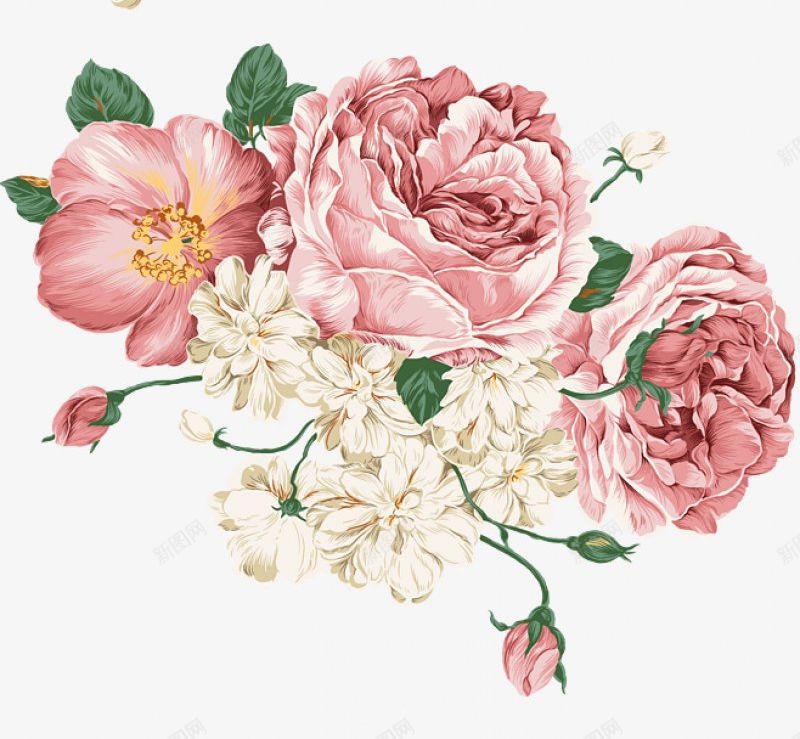 水彩插画花北坤人化妆品饰品高端花朵png免抠素材_88icon https://88icon.com 化妆品饰品高端花朵 插画 水彩 花北坤人