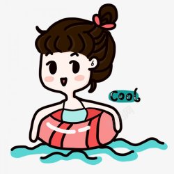 卡通人物Q版人物卡通可爱萌男孩女孩男生女生公主王子素材