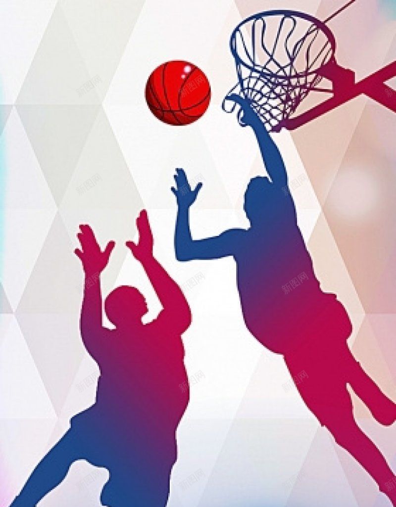 扁平篮球运动海报免费H5jpg设计背景_88icon https://88icon.com 免费H5 扁平篮球运动海报