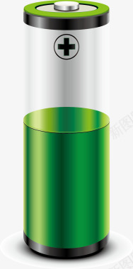 绿色电池绿色电池矢量图图标图标