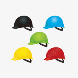 安全稳定彩色安全帽素材