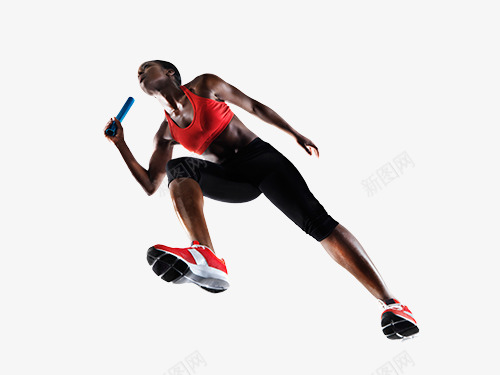 奔跑的人png免抠素材_88icon https://88icon.com 百米训练 短跑冲刺 黑人运动员