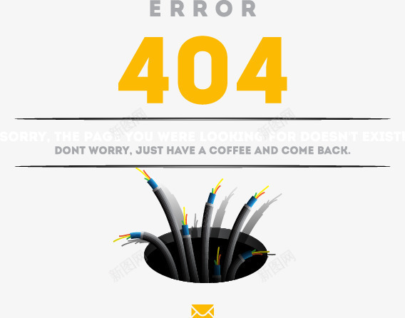 404提示界面矢量图ai免抠素材_88icon https://88icon.com 404 404界面 Internet 代码 服务器 电脑 矢量图 程序 网站 网络 计算机 错误