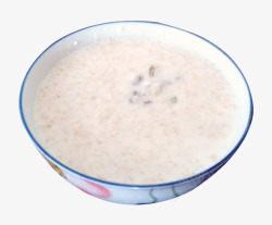 燕麦粥矢量素材牛奶燕麦片粥高清图片