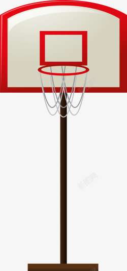 篮球篮板篮球运动卡通篮筐高清图片