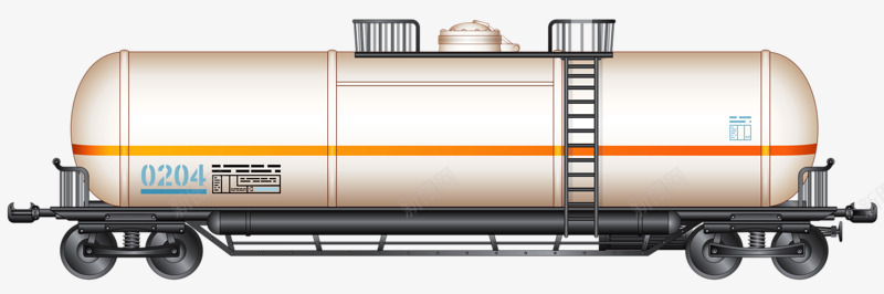 手绘油罐png免抠素材_88icon https://88icon.com 储气罐 卡通 手绘 气罐车 油罐车