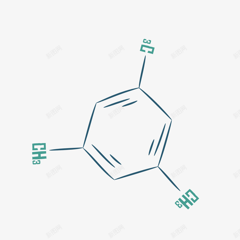 分子结构背景装饰png免抠素材_88icon https://88icon.com 六边形 分子结构背景 化学结构 卡通分子结构