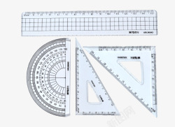 套装尺子刻度尺套装高清图片