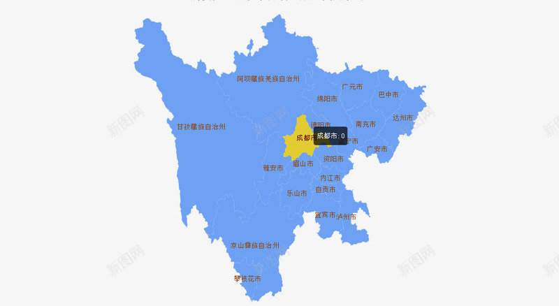 蓝色四川地图和行政区域划分png免抠素材_88icon https://88icon.com 划分 四川 四川地图 地图 蓝色 蓝色地图 行政区域