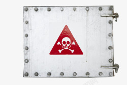 金属工业方形毒物禁止安全提示牌素材