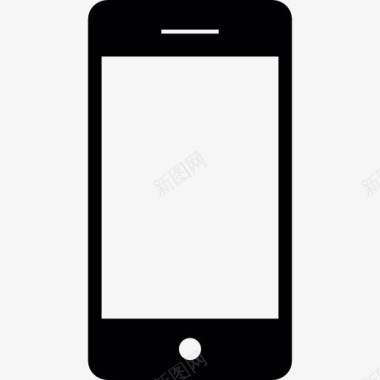 技术智能手机的屏幕图标图标