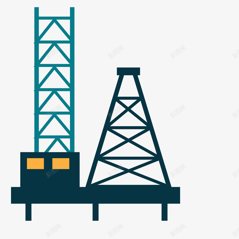 工地的建筑物矢量图ai免抠素材_88icon https://88icon.com 卡通 工地 工程 建筑物 扁平化 施工 矢量图