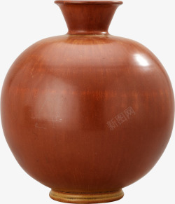 棕色陶瓷罐子素材
