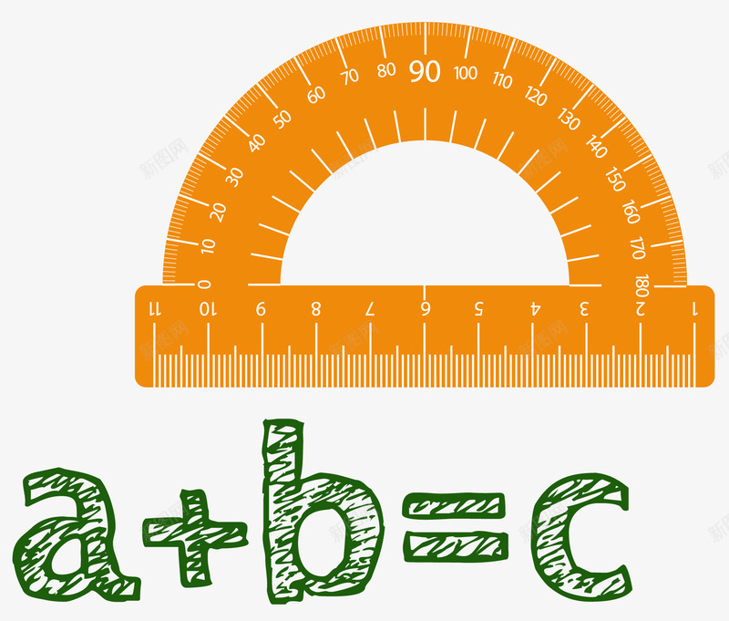 圆角尺矢量图eps免抠素材_88icon https://88icon.com 公式 半圆尺 圆角尺 扇形尺 数学 矢量图 矢量素材