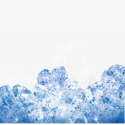 冰块碎裂碎冰碎冰装饰高清图片