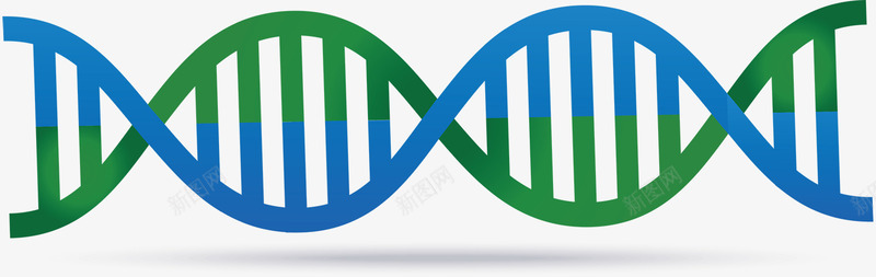 蓝色科技基因矢量图ai免抠素材_88icon https://88icon.com 医学 基因 研究 科技 蓝色 矢量图