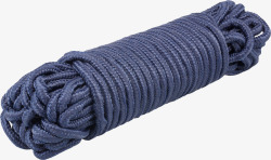攀岩装备靛蓝色绳索高清图片