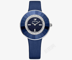 施华洛世奇手表蓝色女士手表高清图片