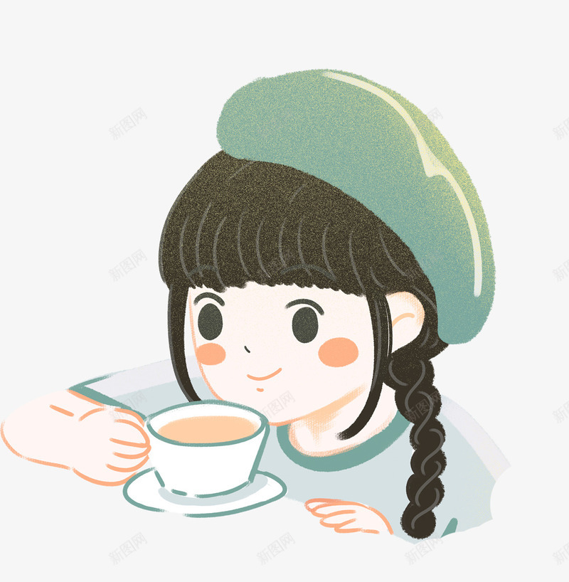 小女孩喝茶喝饮料喝奶茶喝咖啡png免抠素材_88icon https://88icon.com 喝咖啡 喝奶茶 喝饮料 小女孩喝茶 招牌奶茶 早安咖啡