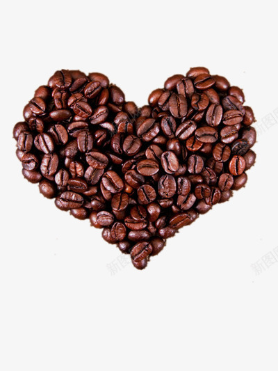 心形咖啡豆png免抠素材_88icon https://88icon.com 咖啡原材料 拼摆 豆子 饮品