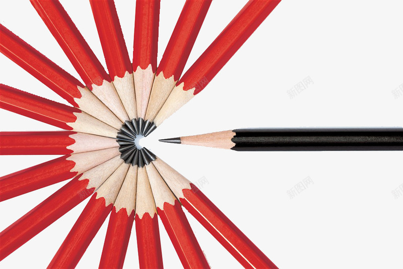 彩色铅笔画笔背景png免抠素材_88icon https://88icon.com 学习用品 文具 笔 红色铅笔 铅笔 黑色铅笔