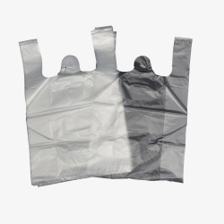 黑白塑料袋素材
