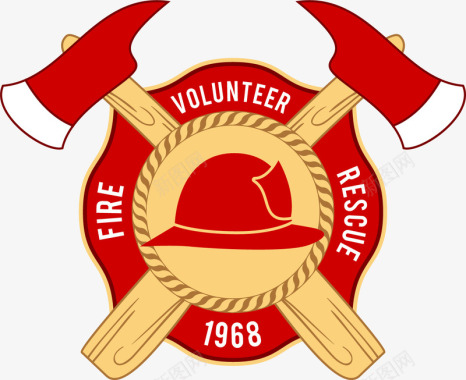 消防水消防斧标识图标图标