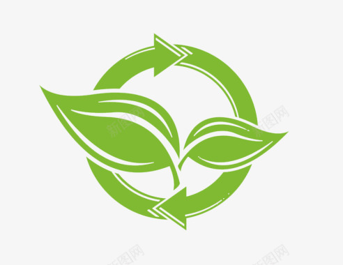 绿色环保环保绿色logo图标图标