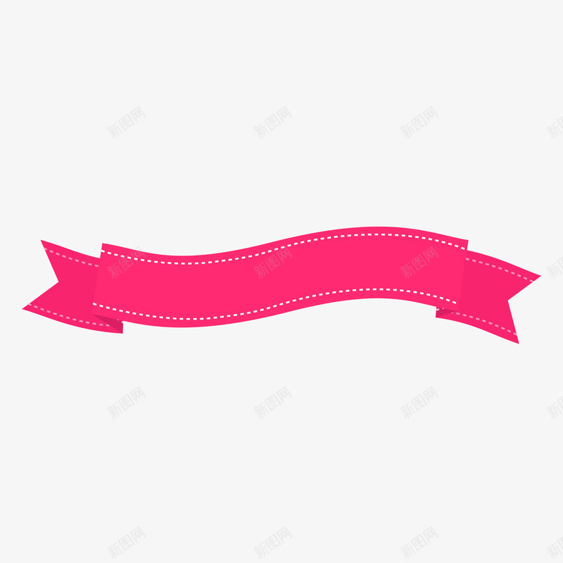 丝带png免抠素材_88icon https://88icon.com 丝带 丝带招牌 彩带 横幅 立体 粉色 粉色丝带 节日装饰