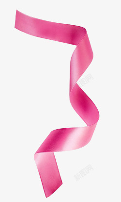 乳腺癌粉红丝带漂浮粉丝带高清图片