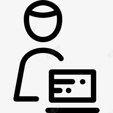 计算机程序计算机程序员图标图标
