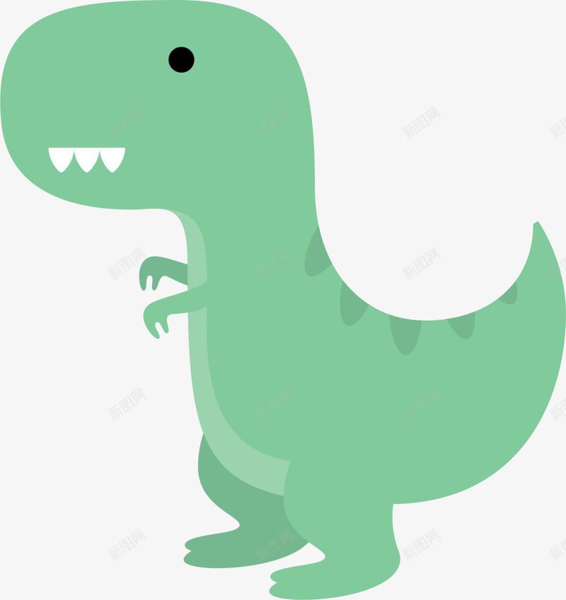 绿色可爱卡通恐龙png免抠素材_88icon https://88icon.com 6月1号 儿童节 六一节 卡通恐龙 可爱恐龙 玩具恐龙 玩耍 童趣