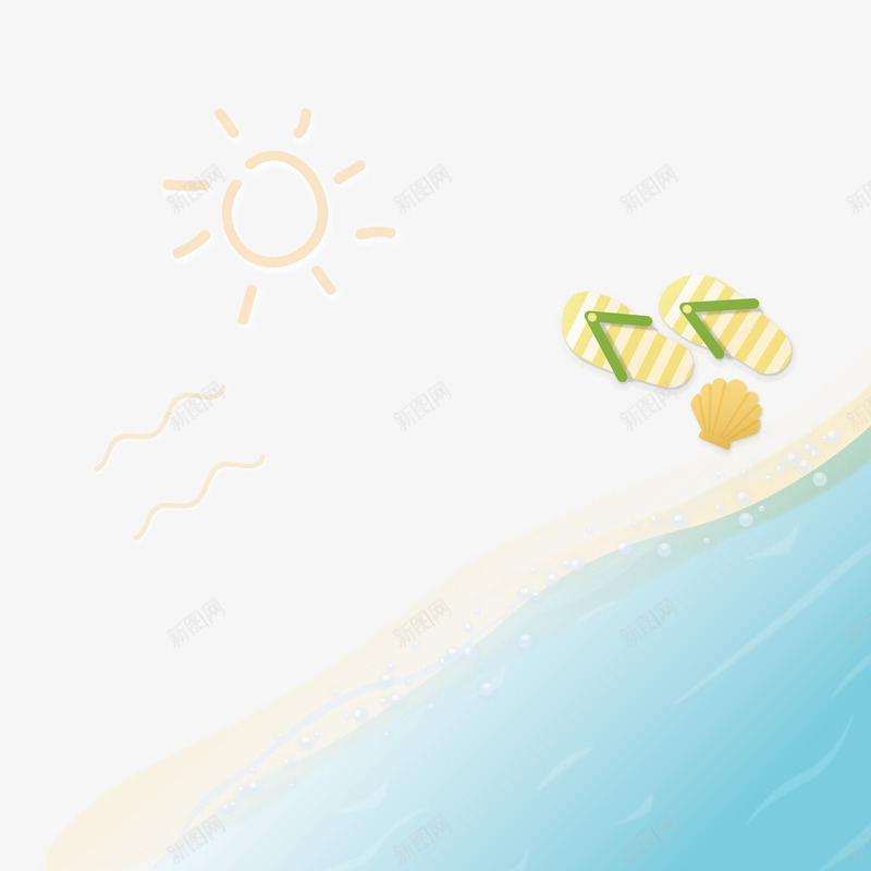 夏天海滩踏浪休闲矢量图ai免抠素材_88icon https://88icon.com 休闲 凉爽 卡通 夏天 沙滩 海浪 清新 炎热 蓝天 踏浪 运动 矢量图