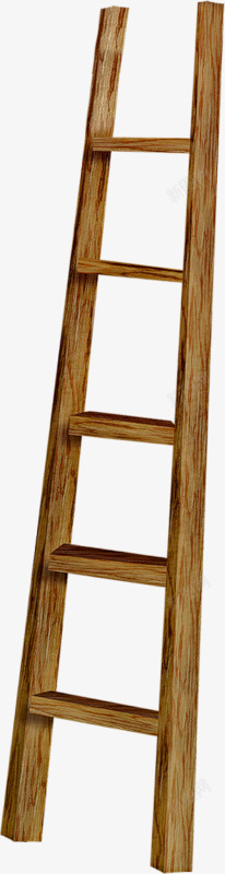 木头梯子素材