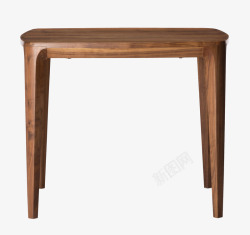 棕色复古木头凳子素材