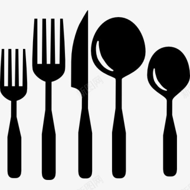 无毒餐具餐具图标图标
