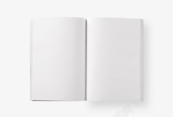 笔记本扣白色书页高清图片