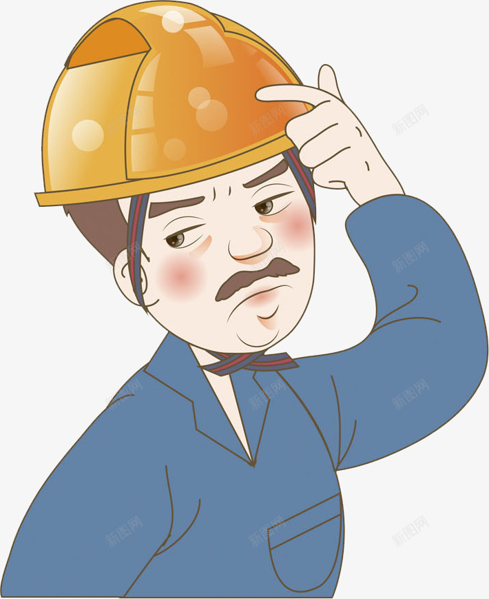 安全帽工人png免抠素材_88icon https://88icon.com 人物画 卡通手绘 安全帽工人 水彩画 装饰图案