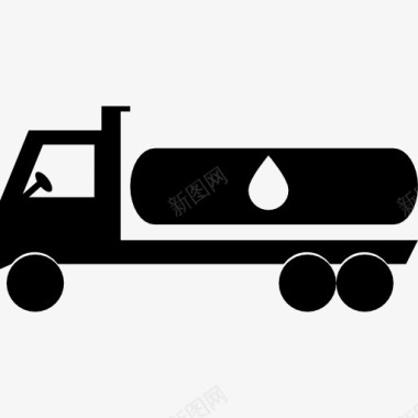 机油图片燃料的卡车图标图标