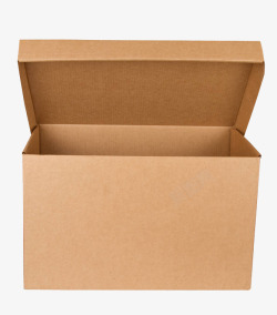 货箱包装褐色纸箱高清图片