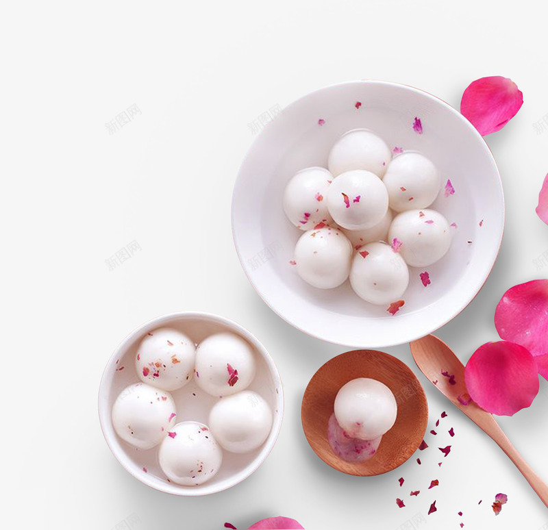 汤圆玫瑰花汤圆psd免抠素材_88icon https://88icon.com 传统 元宵 元宵节 正月十五 玫瑰花汤圆 生活 过年 闹元宵