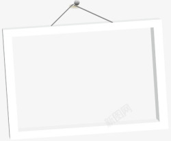 白色扁平标签活动栏高清图片