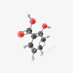 水杨酸分子素材