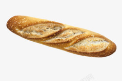 一条长长的法式面包实物素材