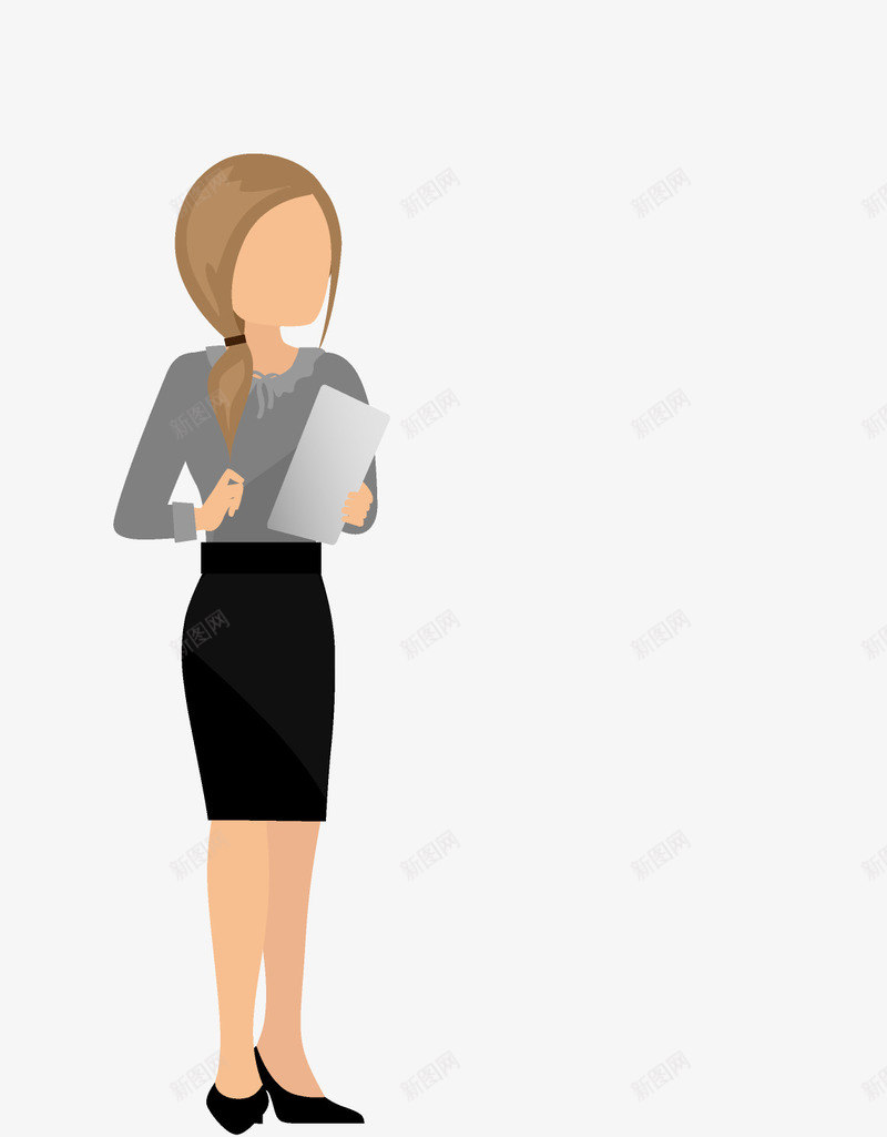 穿高跟鞋的商务女士png免抠素材_88icon https://88icon.com 人物 卡通 工作人员 工作服 手绘图 职业
