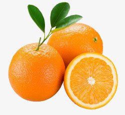 非常新鲜的柠檬新鲜橙子高清图片
