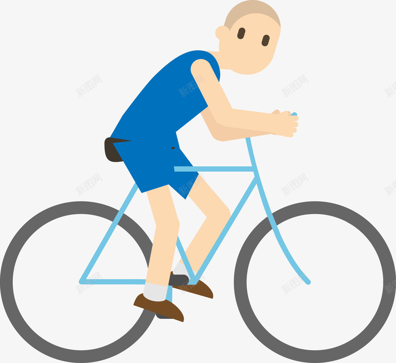 骑车的男孩png免抠素材_88icon https://88icon.com 单车 卡通人 卡通骑车的人 矢量骑车的人 自行车 骑自行车 骑车 骑车人